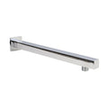 [BSSA019] Balterley Square Wall Mount Shower Arm - 360mm - Chrome - Cutout
