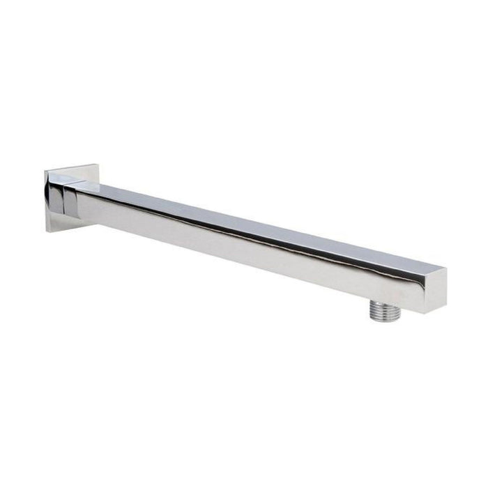 [BSSA019] Balterley Square Wall Mount Shower Arm - 360mm - Chrome - Cutout