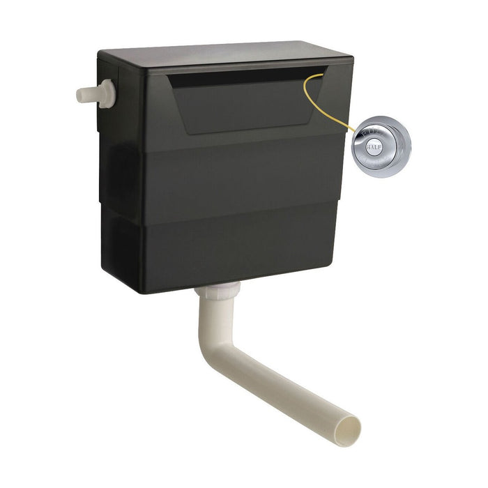 [BCC6T01] Balterley Universal Water Saving Dual Flush Side Inlet with Traditional Push Button - Cutout