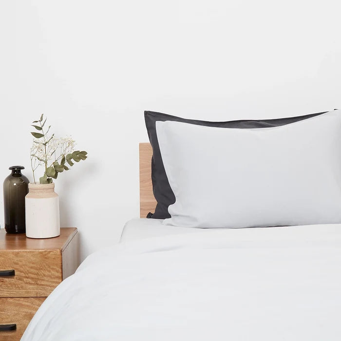 [SilverGreyPillowcases] BambooFrenchLinen Pillowcases Pillows