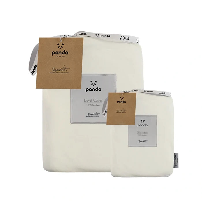 [SignaturePlusPebbleCreamDCSet] SignaturePlusBambooLyocell-PebbleCreamDuvetCover