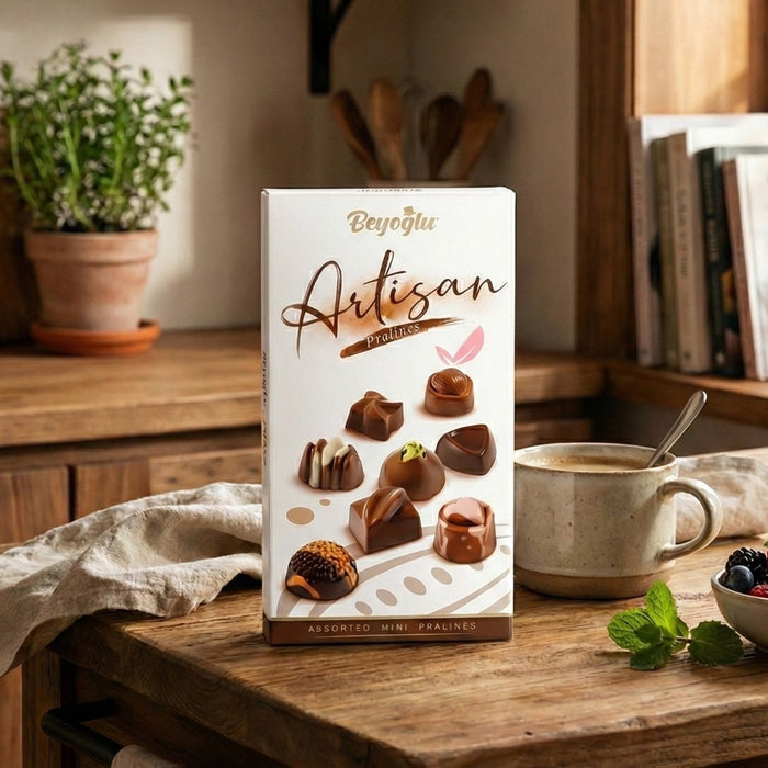 Beyoglu Artisan Premium Assorted Mini Chocolate Pralines - 2.82 oz (80g) - TryAladdin