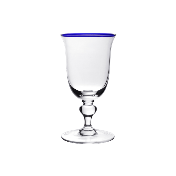 Blue Siena Wine Glass