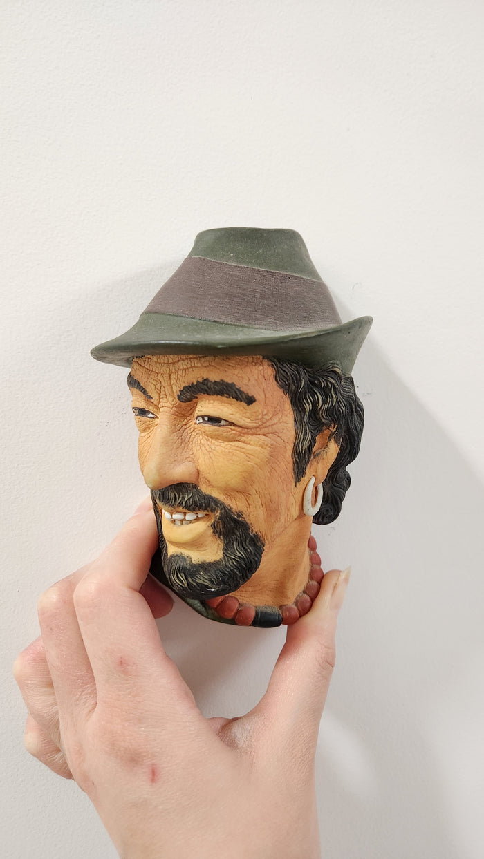 Bossons England "Romany" Gypsy Wall Mask