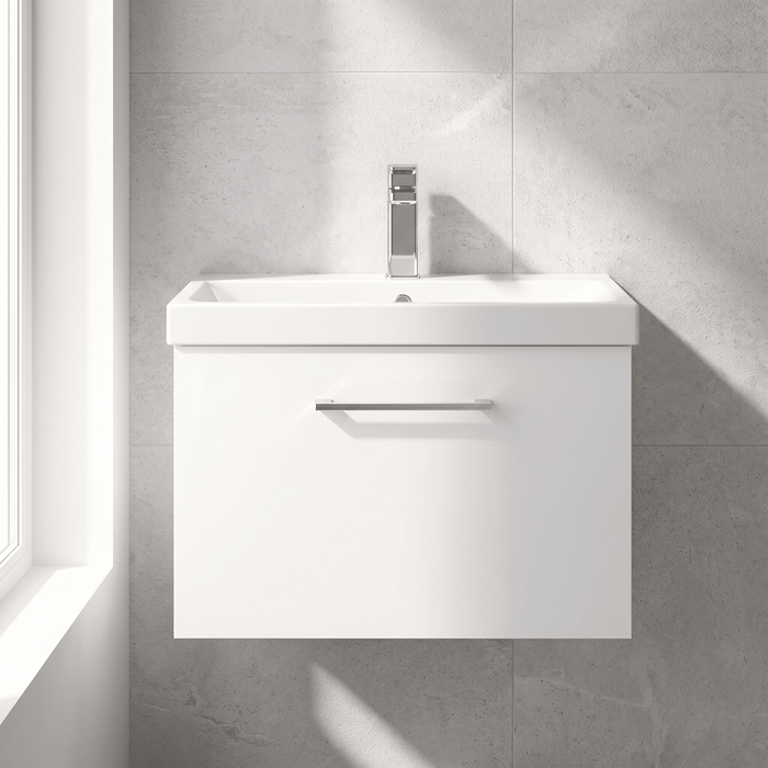 600mm / Thin-Edge Basin / Gloss White