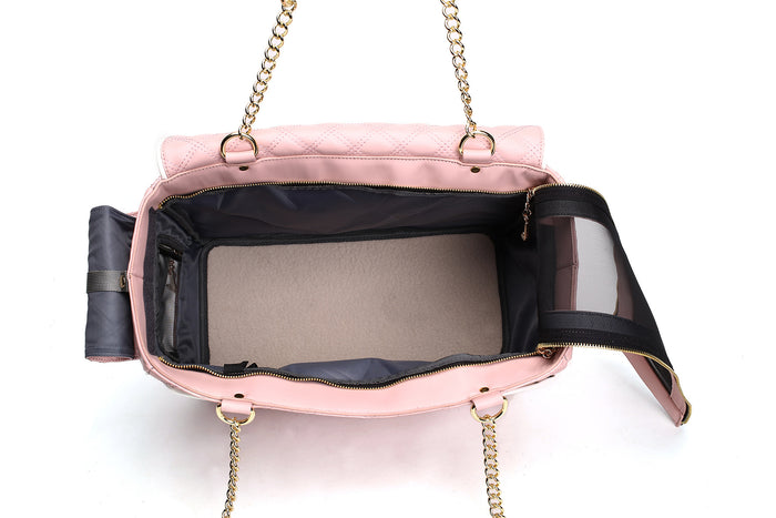 Breakfast with Teacup Doggie Carrier