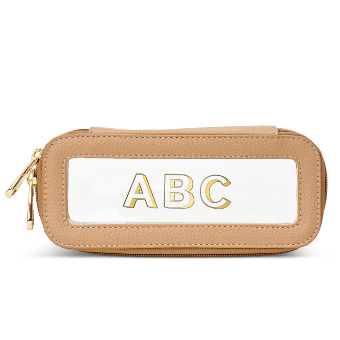 Buttercup Clear Leather Case, Custom