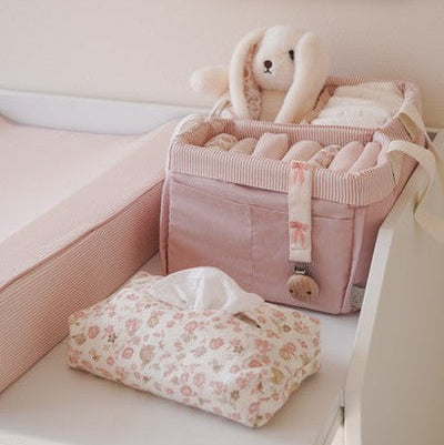 Cam Cam Copenhagen – Diaper Caddy – Classic Stripes Rose
