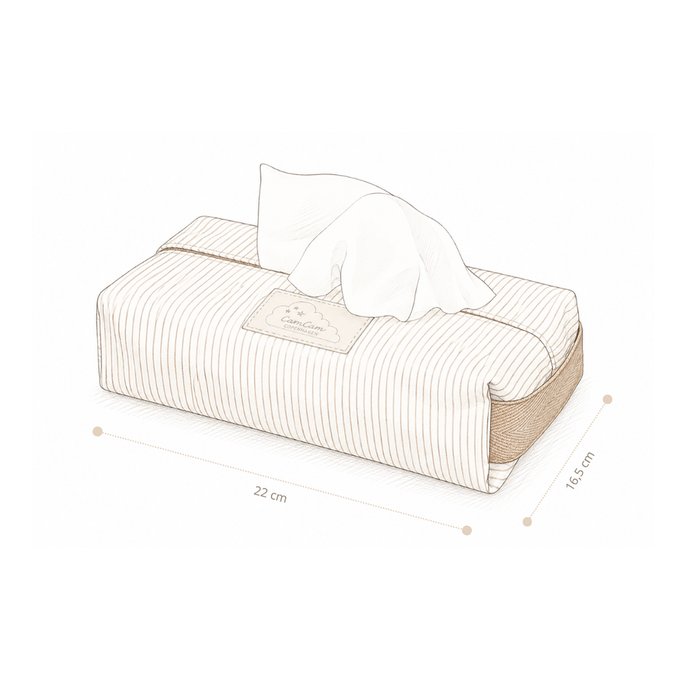Cam Cam Copenhagen – Wet Wipe Cover – GOTS Woodland