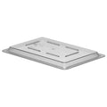 Cambro 1218CCW135 - Flat Cover - For 12" x 18" Camwear Food Box - Clear