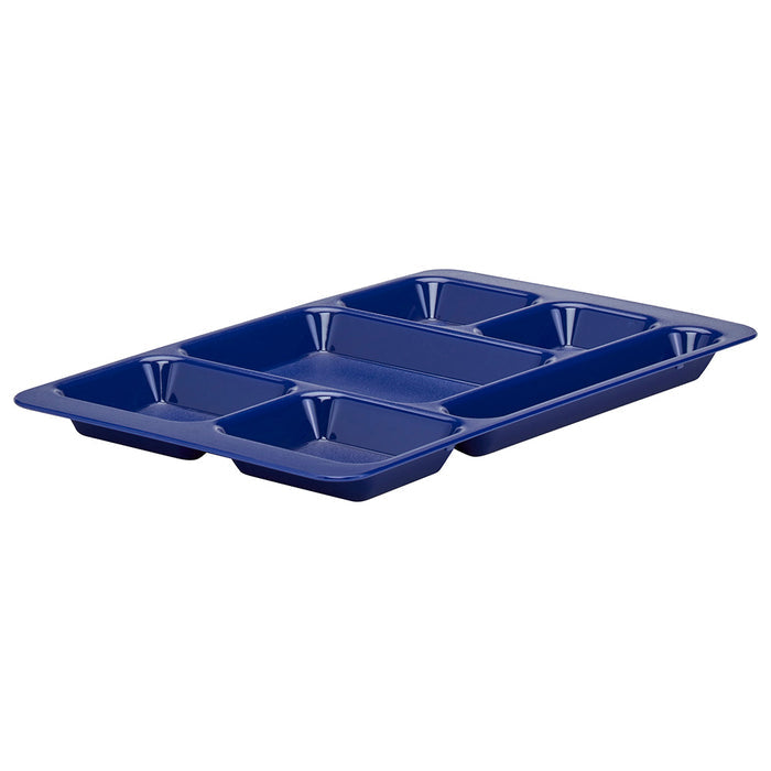 Cambro 1596CW - 9" x 15" School Lunch Tray - 6 Compartments - Choose Color