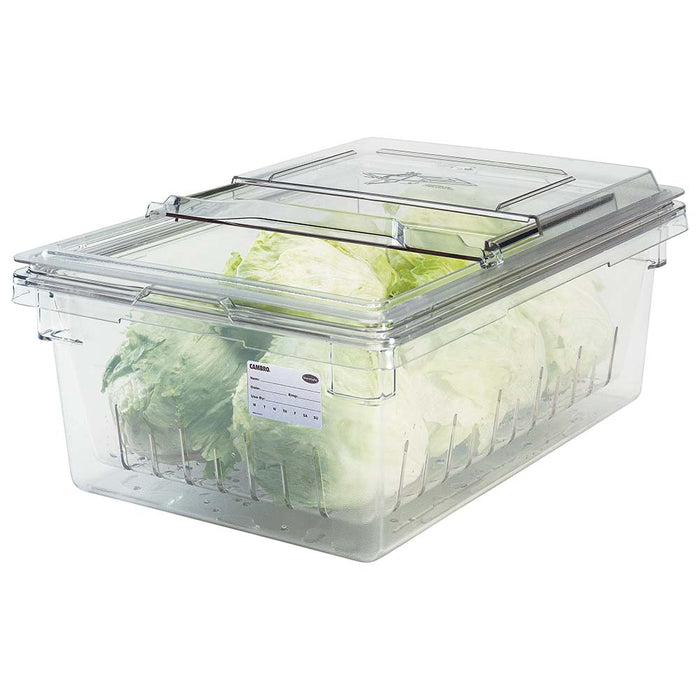 Cambro 18268CLRCW135 - Camwear Colander Insert - 18" x 26" x 8"D - Clear