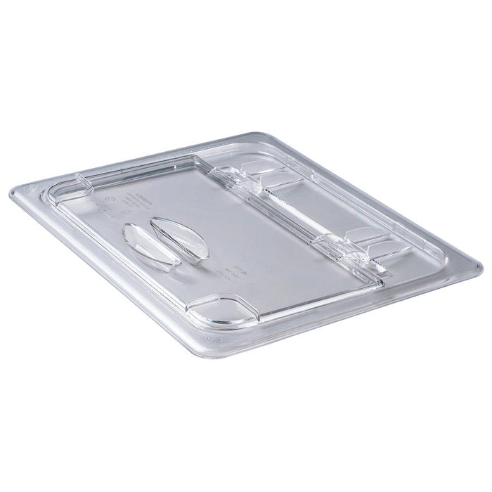 Cambro 20CWL135 - Food Pan Cover with FlipLid - Half-Size - Clear