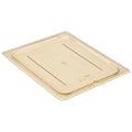 Cambro 20HPC150 - High Heat Flat Cover - Half-Size - Amber