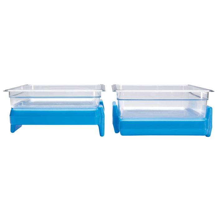 Cambro CPB1220159 - Camchiller for Versa Food Bar - 12-5/8"W x 18-1/2"L x 4"H - Cold Blue