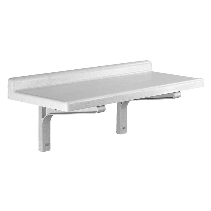 Cambro CSWS1436SK480 - Camshelving Wall Shelf - 36"W x 14"D - Speckled Gray