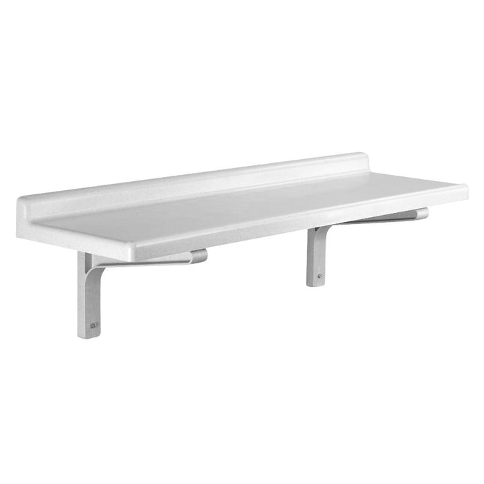 Cambro CSWS1836SK480 - Camshelving Wall Shelf - 36"W x 18"D - Speckled Gray
