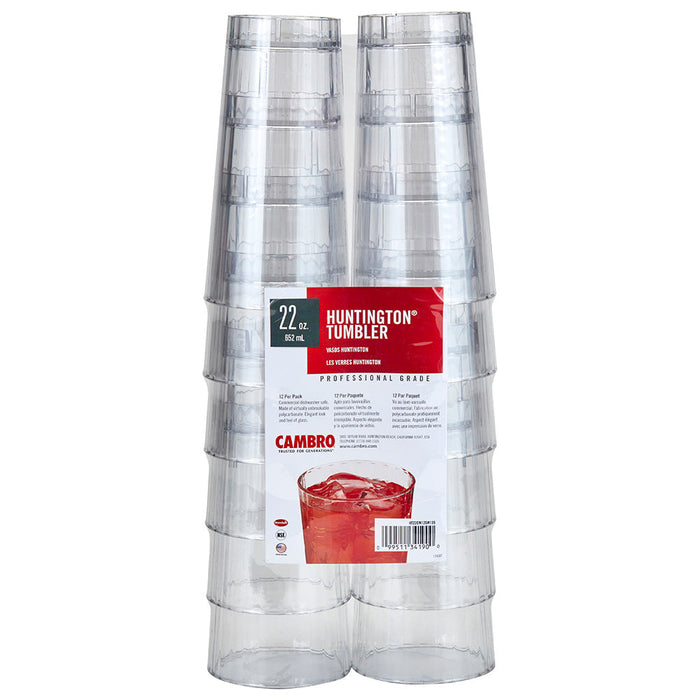 Cambro HT22CW - 22 Oz. Camwear Tumbler - Huntington - Choose Color