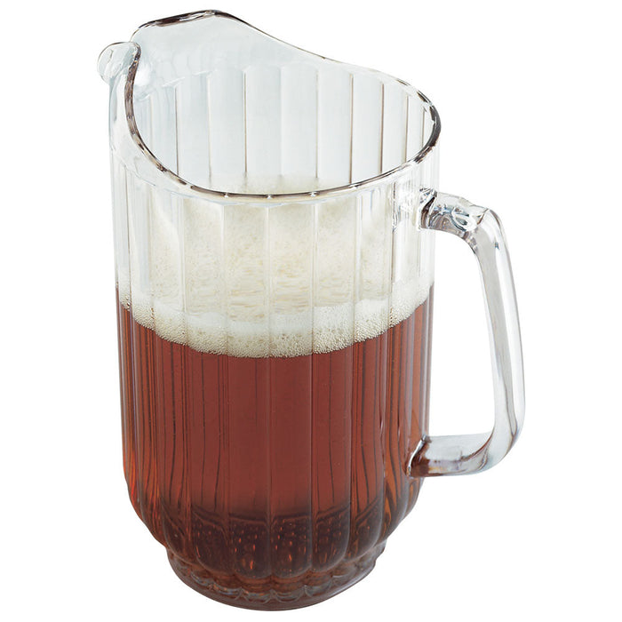 Cambro P600CW - 60 Oz. Camwear Plastic Pitcher - Contoured Pour Spout - Choose Color