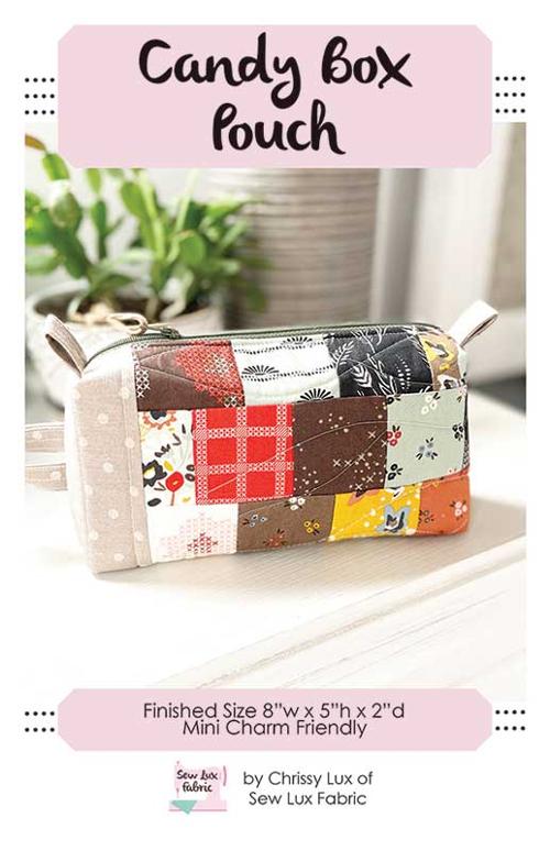 Candy Box Pouch by Sew Lux Fabric