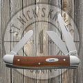 Case - Medium Stockman - Smooth Chestnut Bone - 28701