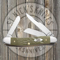 Case - Rough Olive Green Synthetic - Medium Stockman - 63722