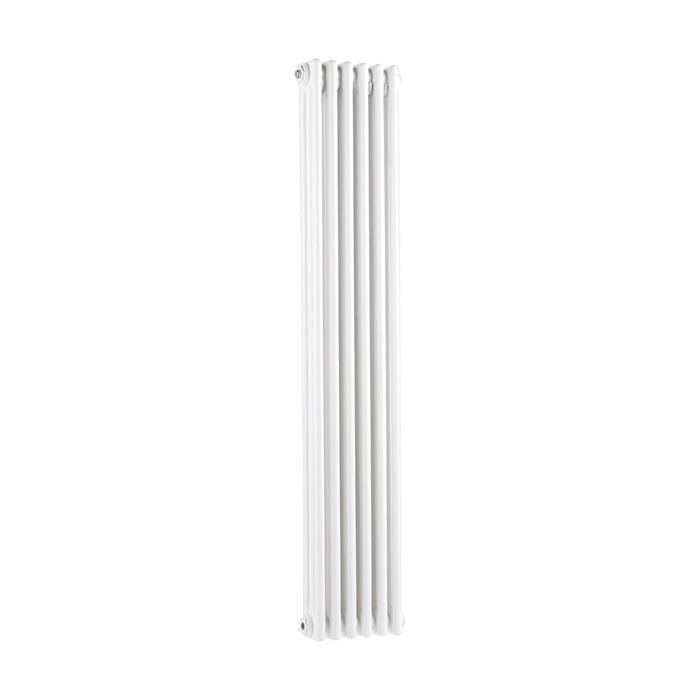 [BHHA308] Triple Column Traditional Radiator 1500 x 287mm, High Gloss White - Cutout
