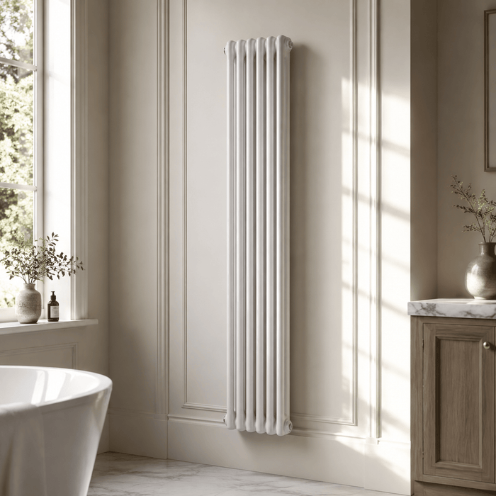 [BHHA308] Caverswall Triple Column Traditional Radiator, Choice of Size - Lifestyle 3