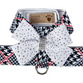 Classic Glen Houndstooth Srtardust Nouveau Bow Tinkie Harness