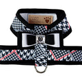 Classic Glen Houndstooth Tinkie Harness with Really Big Bow and Trim