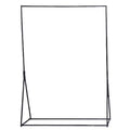 COAT RACK Clothing Store Display Stand, Black Wrought Iron Floor Assembly Shelf, Multi-Size Selection