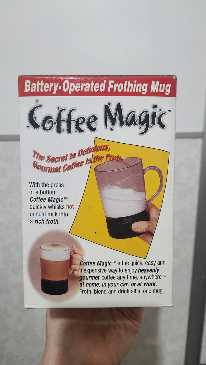 "Coffee Magic" frothing mug