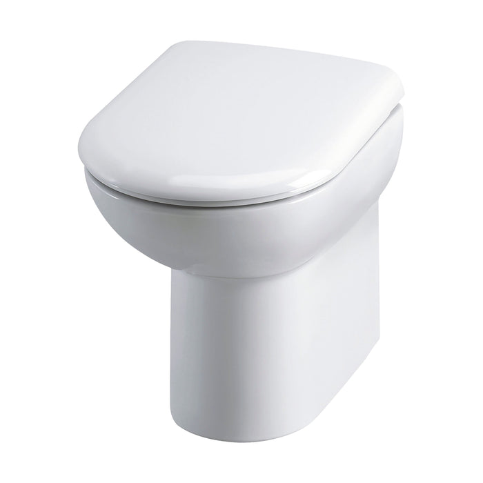 [BCBW006P] Comfort Height Back To Wall Toilet Pan  - 455 x 375 x 545mm - Cutout