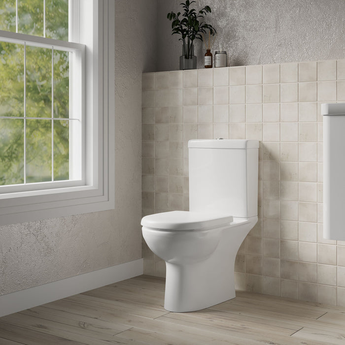 [BCRI001] Compact Toilet Pan & Cistern  - 805mm x 360mm x 625mm - Lifestyle 3