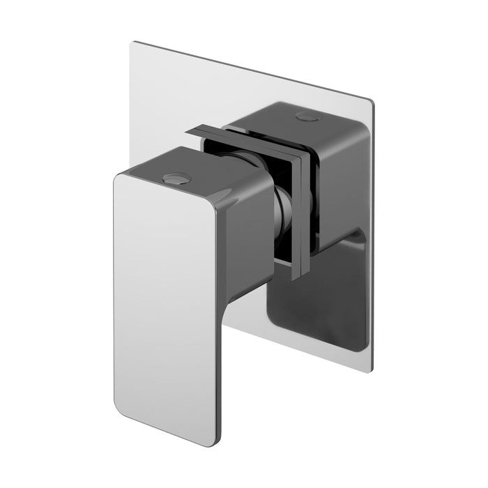 [BSEMWD14] Concealed Lever Handle 2/3/4 Way Shower Diverter - Chrome - Cutout