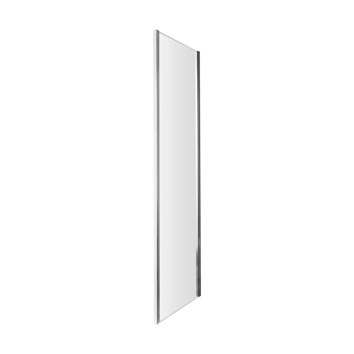 [BE5MSP8] Contemporary 5mm Toughened Safety Glass Side Panel - 800mm - Chrome - Balterley - Cutout