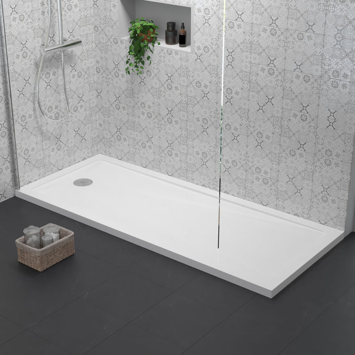 [BETR060] Contemporary Bathroom 40mm Profile Bath Replacement Shower Tray - 1700 x 700mm - Lifestyle 1