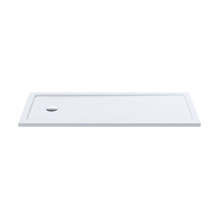 [BETR060] Contemporary Bathroom 40mm Profile Bath Replacement Shower Tray - 1700 x 700mm - Cutout