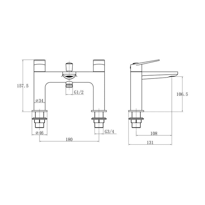 [BTTT854] Roveri BSM CP (No Waste) - Technical Drawing