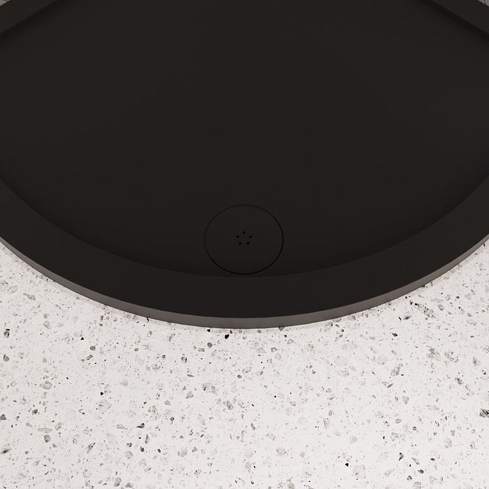 [BATW002] Contemporary Fast Flow Shower Tray Waste with Cover - Multiple Finishes (116x116x99mm) - Lifestyle 1
