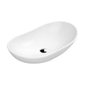 [BCCT259] Contemporary Oval Bathroom Countertop Basin Vessel, 360 x 615 x 155mm, Choice of Colour - Cutout