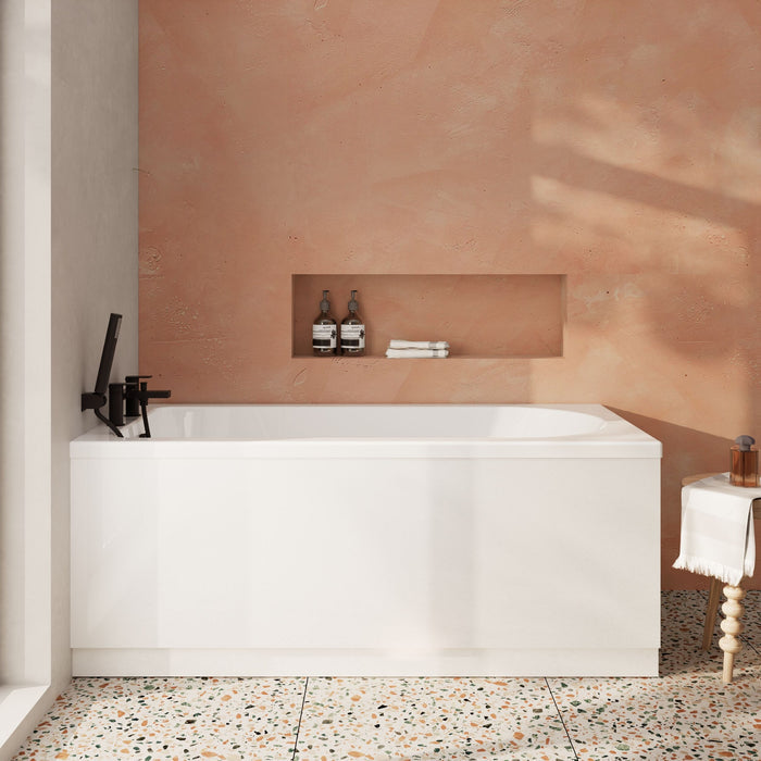 [BBSE605] Contemporary Round Single Ended Bath & Leg Set - Multiple Sizes Available - Lifestyle 1