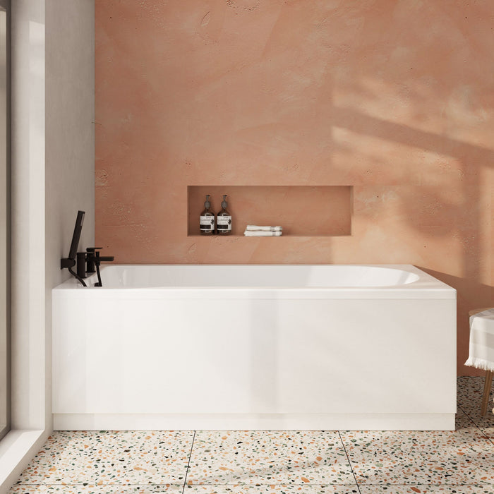 [BBSE609] Contemporary Round Single Ended Bath & Leg Set - Multiple Sizes Available - Lifestyle 1