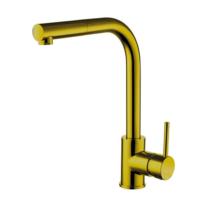[BKT004BG] Contemporary Single Lever Round Kitchen Sink Mixer Tap, Choice of Colour - Cutout
