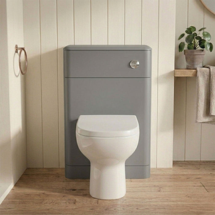 [BFHO241] Croxden Floor Standing WC Toilet Unit - 800 x 550 x 200mm - Choice of Colour - Silo