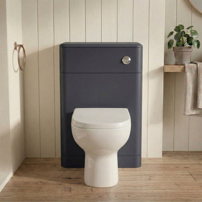 [BFHO341] Croxden Floor Standing WC Toilet Unit - 800 x 550 x 200mm - Choice of Colour - Silo