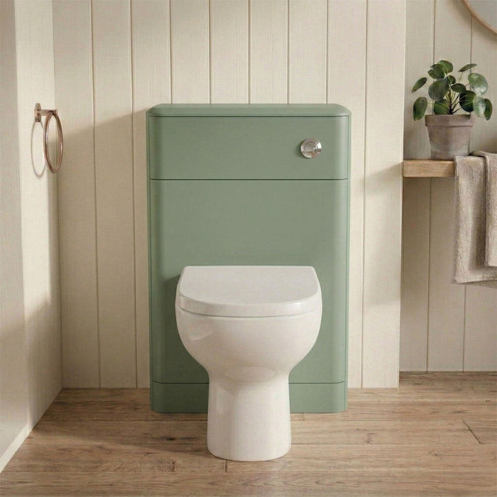 [BFHO841] Croxden Floor Standing WC Toilet Unit - 800 x 550 x 200mm - Choice of Colour - Silo