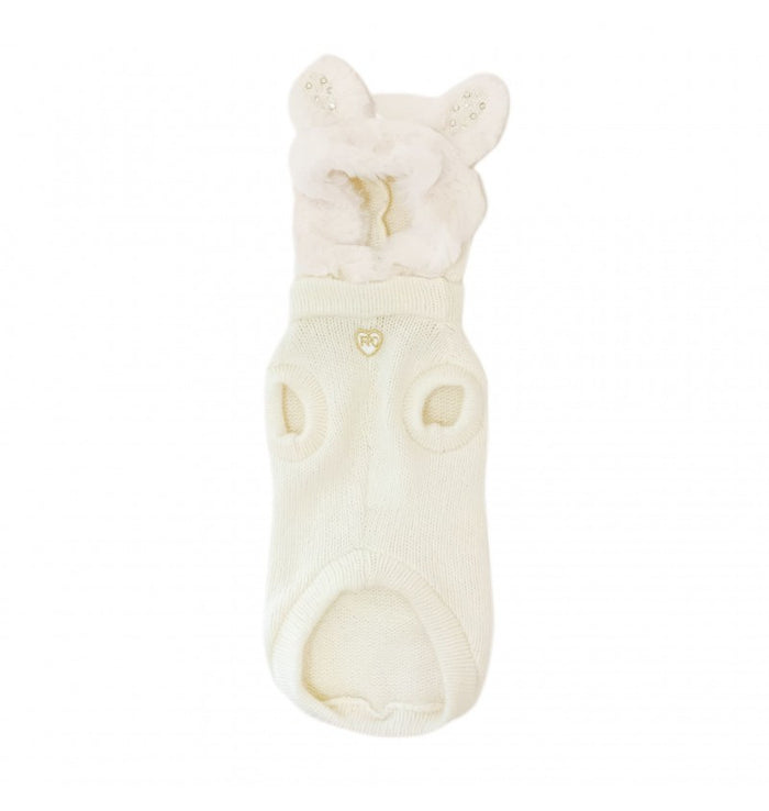 Crystal Bunny White Pull
