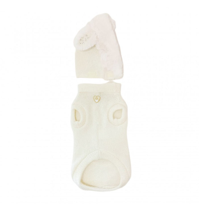 Crystal Bunny White Pull
