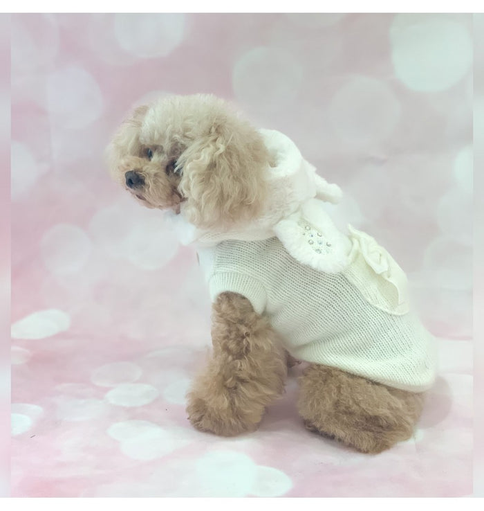 Crystal Bunny White Pull